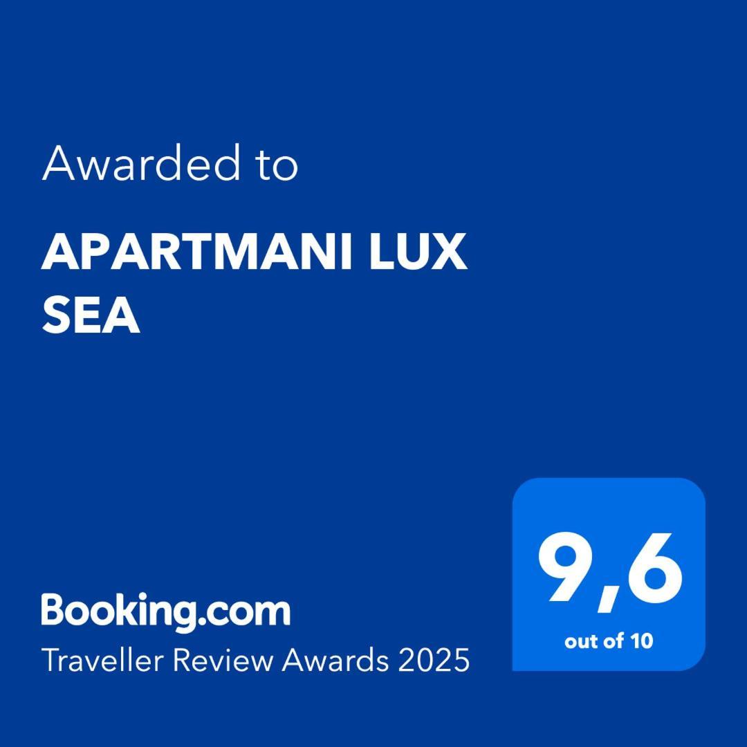 Apartmani Lux Sea Утєха Екстер'єр фото